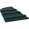 Ekena Millwork Americraft 6-Board (3 Batten) Wood Joined Board-n-Batten Shutters w/ Arch Top, ARW401BQ621X77FGH, PR ARW401BQ621X77FGH - alternate 7